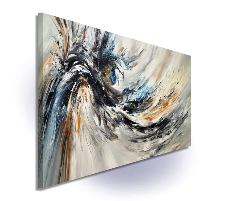 Original Abstract Expressionism Abstract Painting by Peter Nottrott