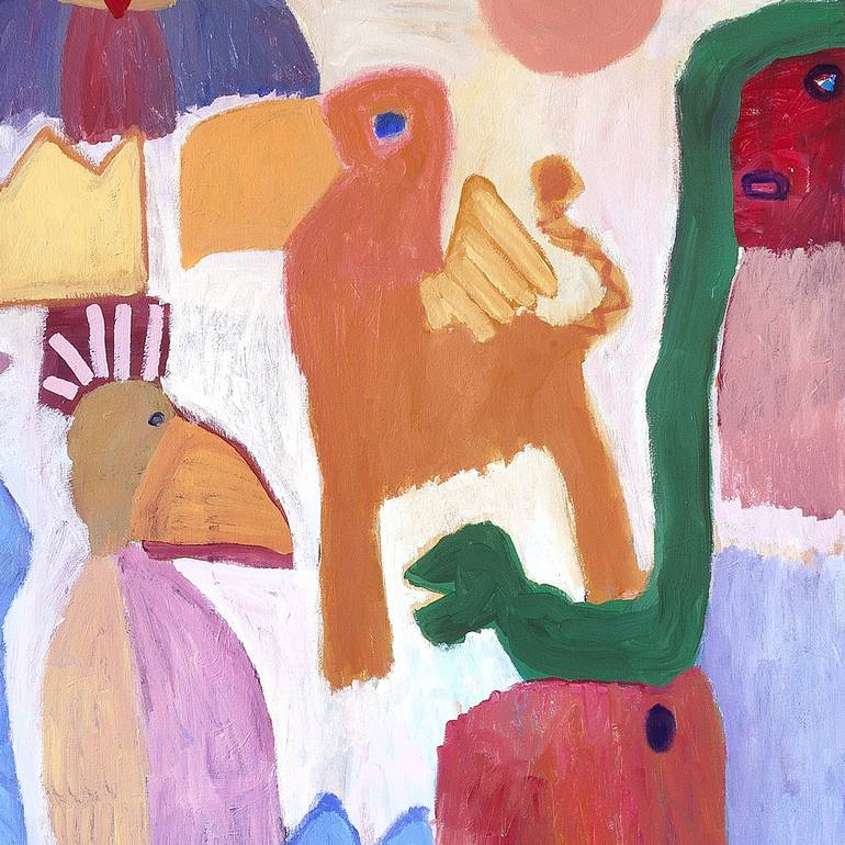 Original Street Art Abstract Painting by Tommy Lennartsson