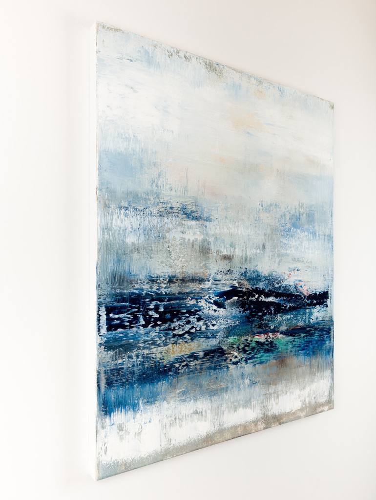 Original Abstract Expressionism Abstract Painting by Radek Smach