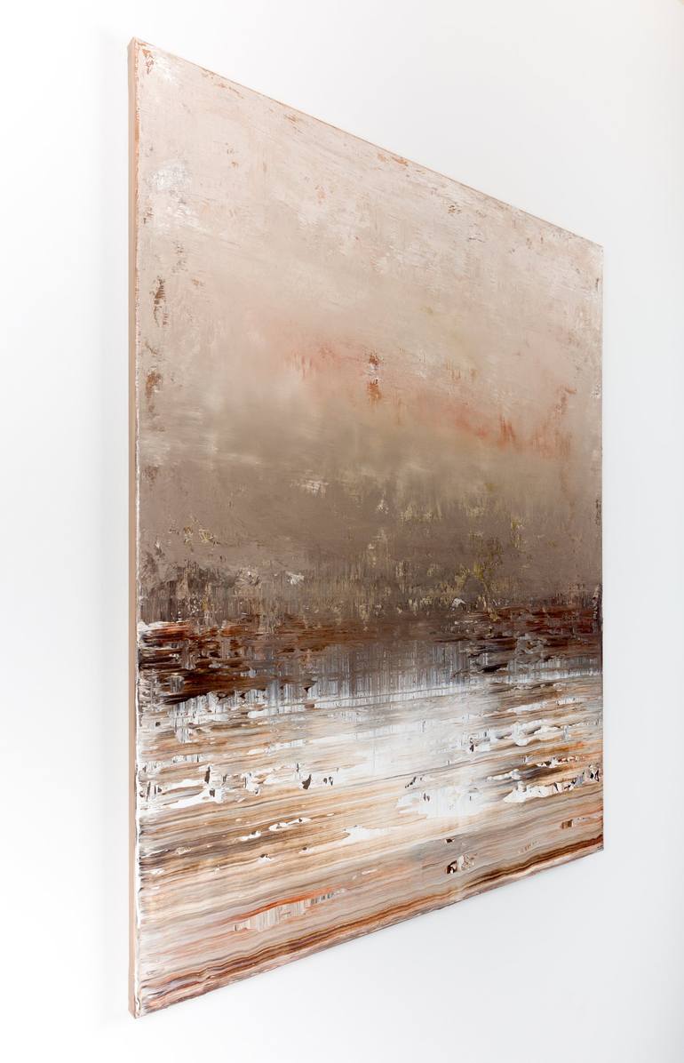 Original Abstract Expressionism Abstract Painting by Radek Smach