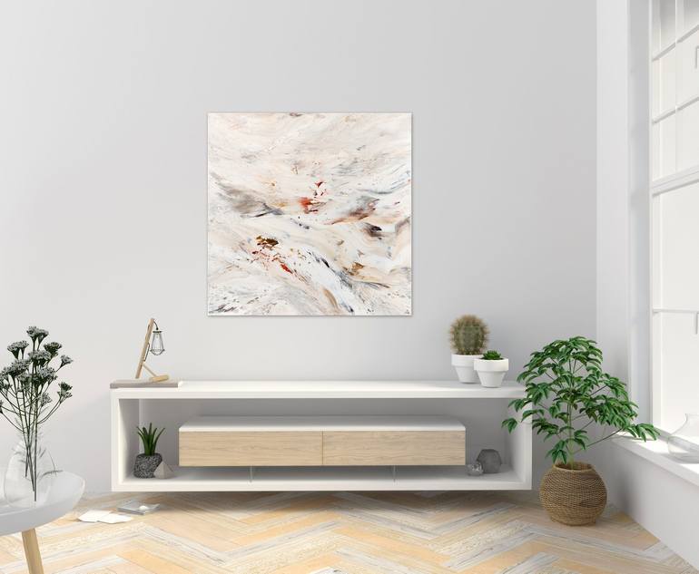 Original Abstract Expressionism Abstract Painting by Radek Smach