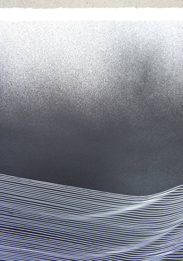 Original Conceptual Abstract Drawing by Mark Rebennack