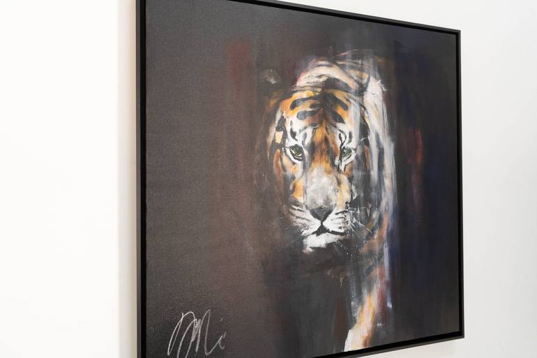 Original Abstract Animal Painting by Tomoya Nakano
