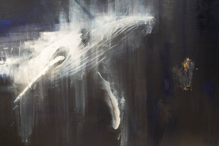 Original Abstract Animal Painting by Tomoya Nakano