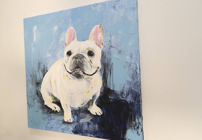 Original Abstract Animal Painting by Tomoya Nakano