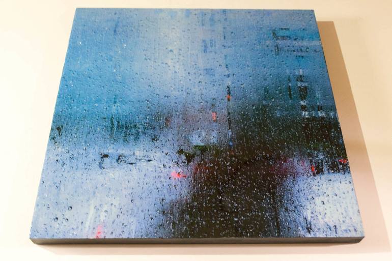 Original Abstract Cities Painting by Tomoya Nakano