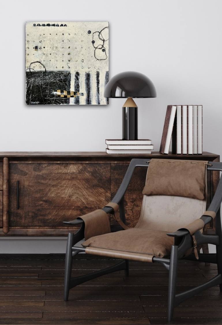 Original Abstract Expressionism Abstract Painting by Shellie Garber