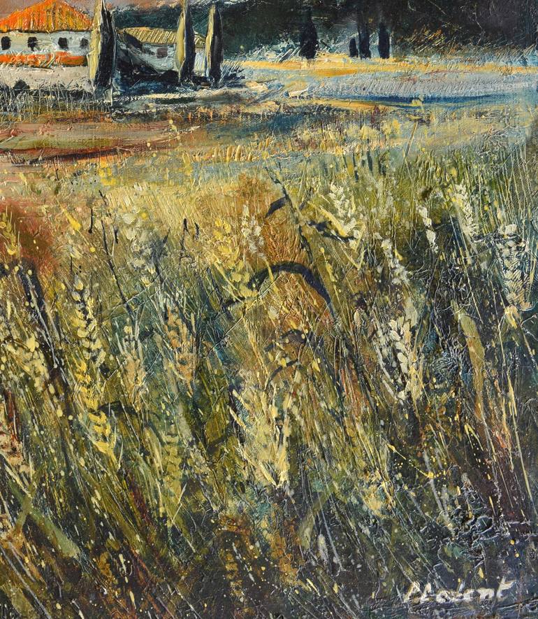 Original Expressionism Landscape Painting by Pol Ledent
