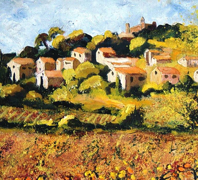 Original Impressionism Landscape Painting by Pol Ledent