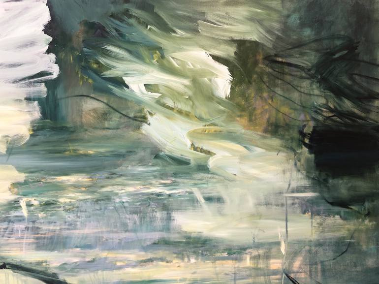 Original Abstract Nature Painting by BjøRnar Aaslund