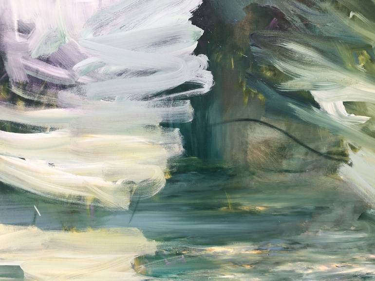 Original Abstract Nature Painting by BjøRnar Aaslund