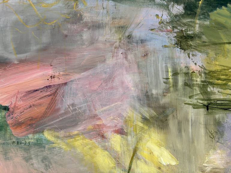 Original Abstract Expressionism Nature Painting by BjøRnar Aaslund