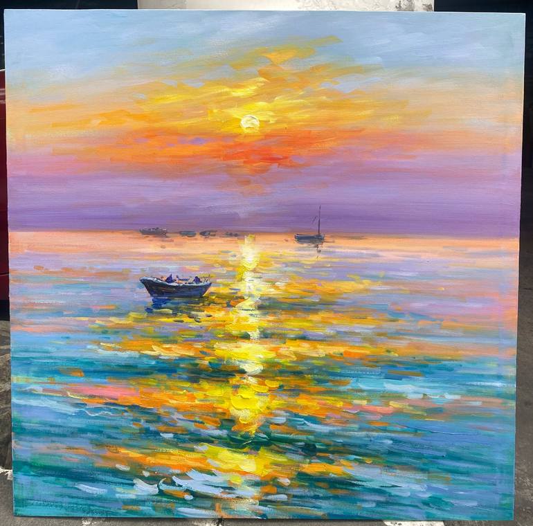 Original Abstract Painting by Jingshen You